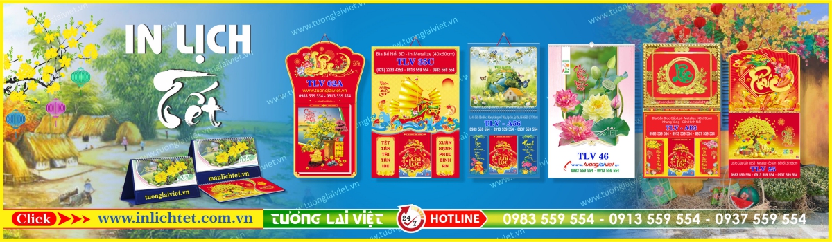 In Lịch Tết 2026