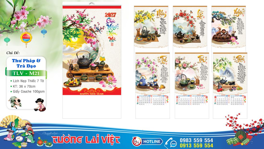 Lịch Tờ Treo Tường ☝️